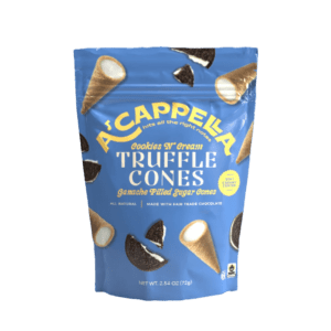Truffle Cones Cookies n' Cream
