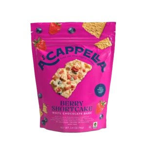 Berry Shortcake White Chocolate Bark